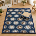 Korai Mat Mirror Design ( 3.5/6 Feet )