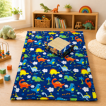 Baby Dinosaur print mat 3.5/6 feet - Image 2