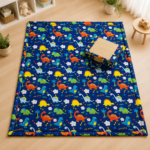 Baby Dinosaur print mat 3.5/6 feet