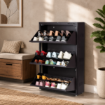 3 Door Shoe Rack - Image 2