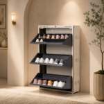 3 Door Shoe Rack